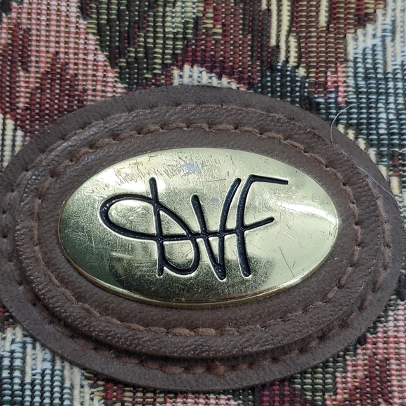 Diane von Furstenberg vintage tapestry bag - Picture 3 of 16